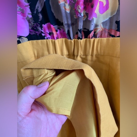 Tabitha by Anthropologie Marigold Silk Dress 🌴 - Picture 6 of 7
